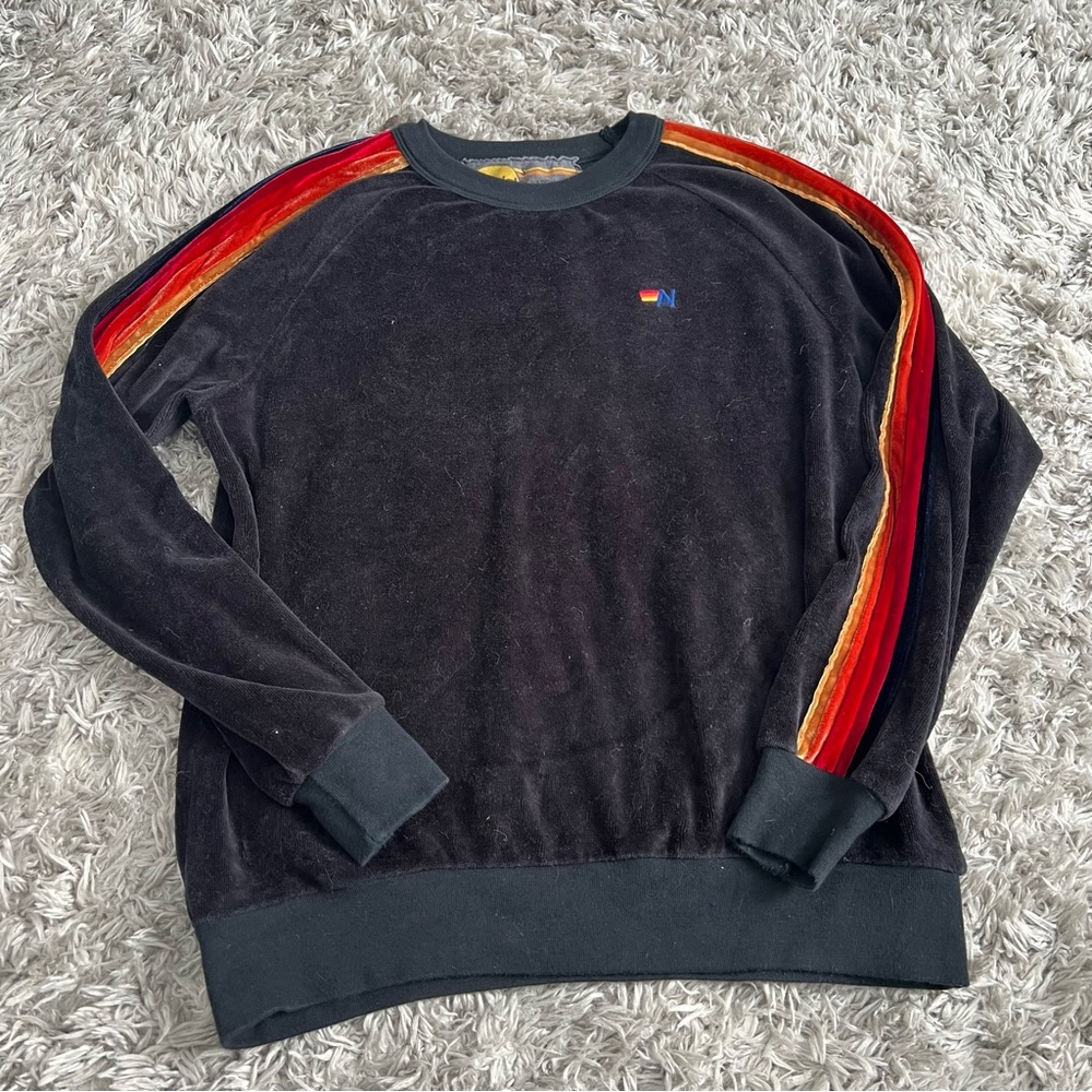 Aviator Nation Velour Sweatshirt